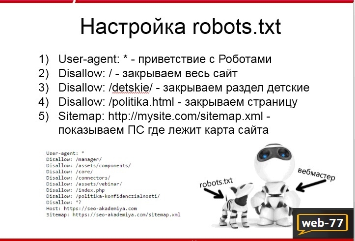Настройка Robots.txt
